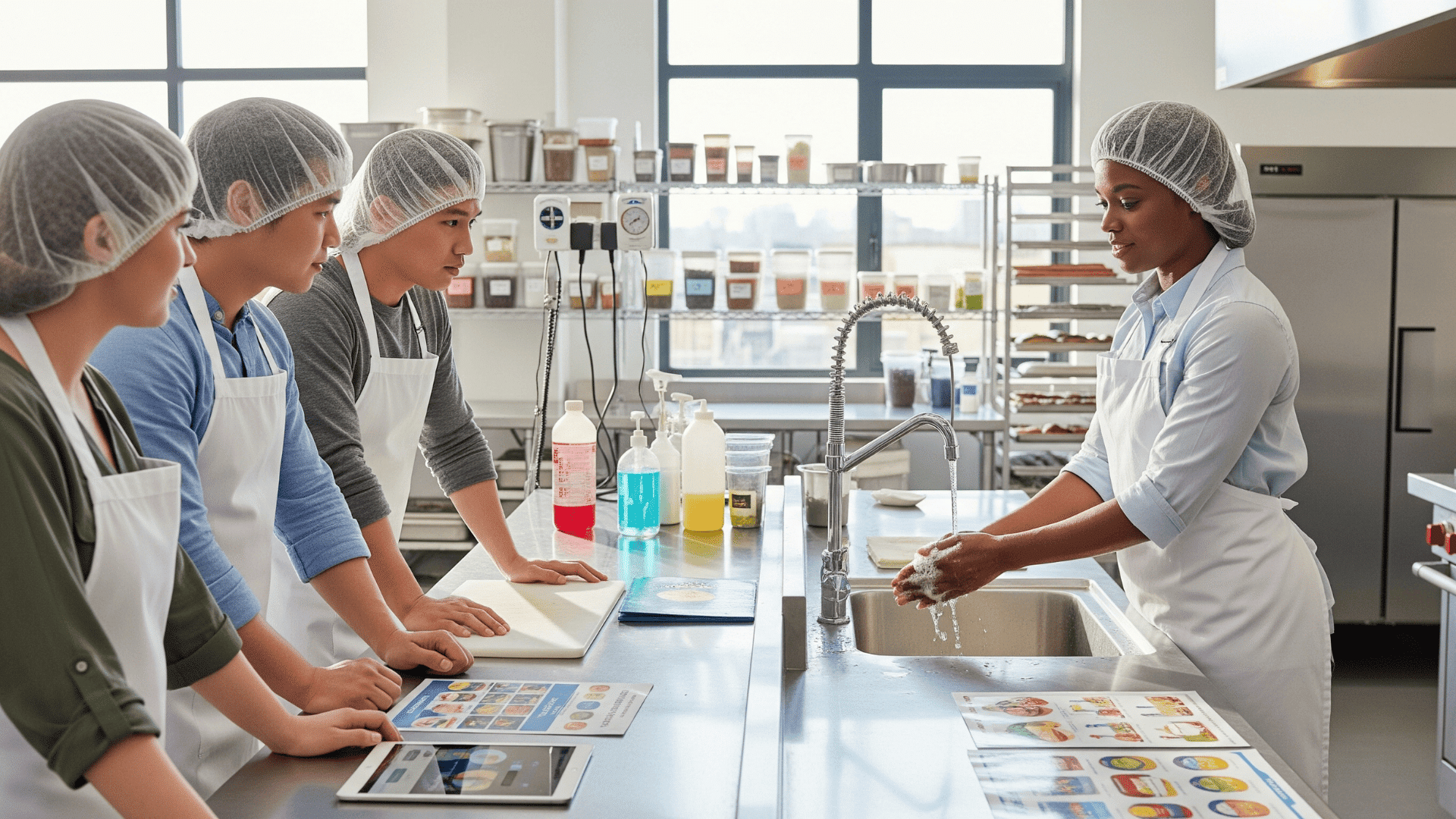 food handlers practice test